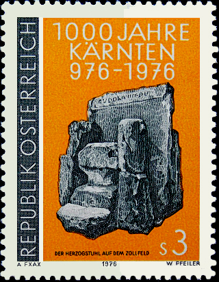  1976  .    Zollfeld 3 s.  1,0 .